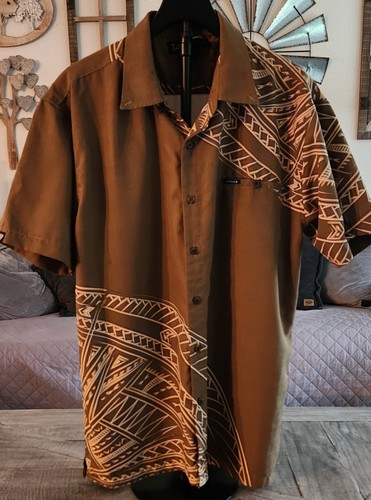 Camicia tanoa samoa - uomo, xl