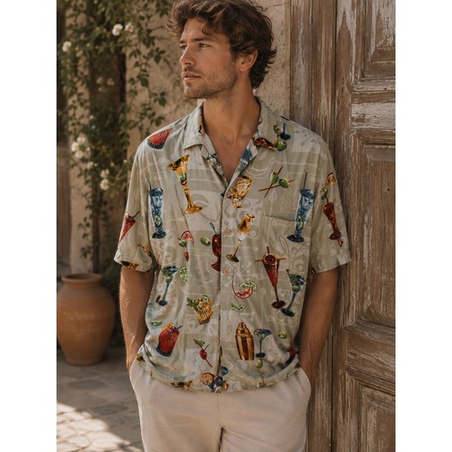 Camicia hawaiana uomo - , paradise