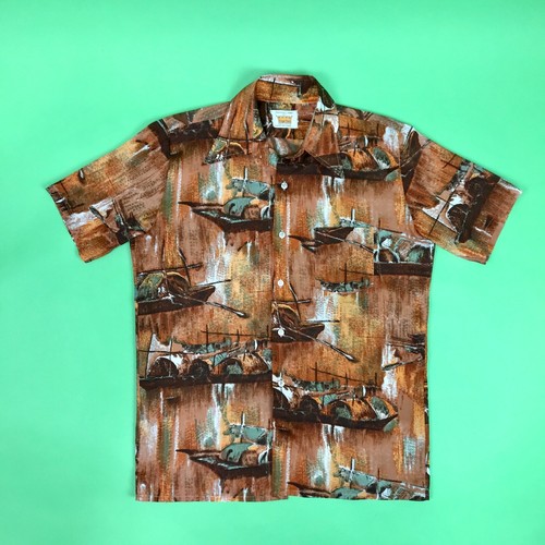 Camicia tiki tropicale - camicia,