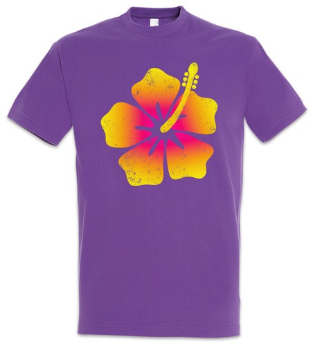 Shirt uomo hawaii flower - t-shirt,