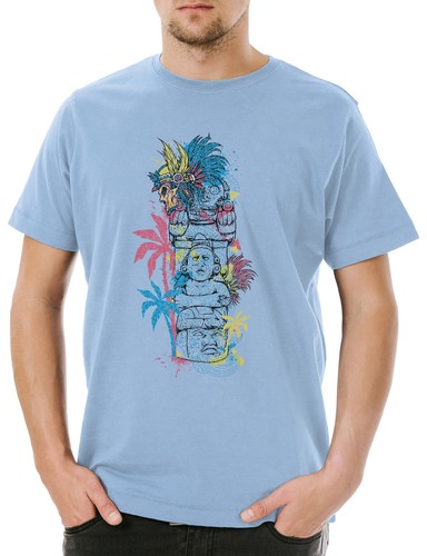 Shirt uomo tiki - tiki, statua
