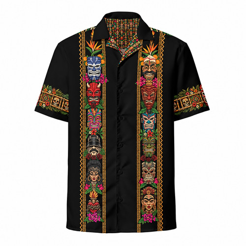 Camicia uomo messicana - , tiki