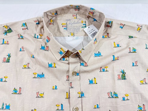Kahala camicia uomo hawaiana - camicia,