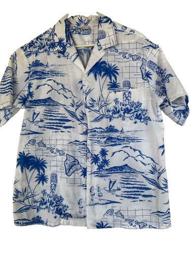 Camicia hawaiana bambina tiki - hawaiana,