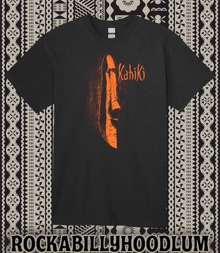 Shirt retrò tiki - tiki, nera
