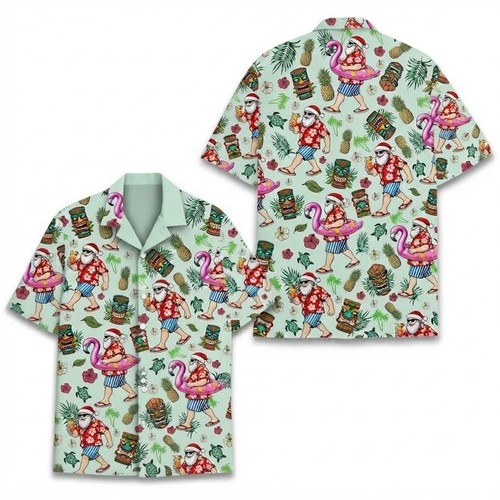 Camicia hawaiana unisex babbo - hawaiana,