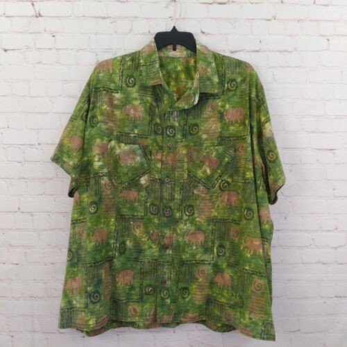Camicia vintage uomo elefante