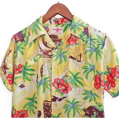 Camicia hawaiana rayon - hawaiana, stampa