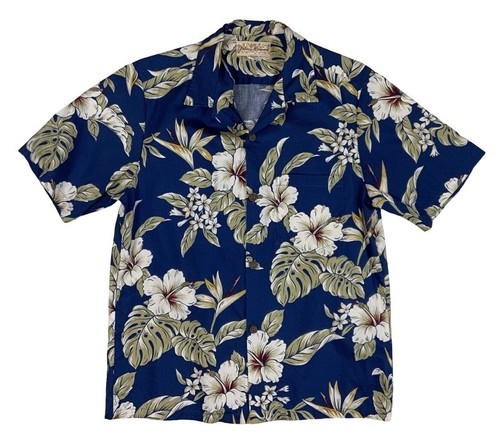 Camicia aloha vintage blu - camicia,